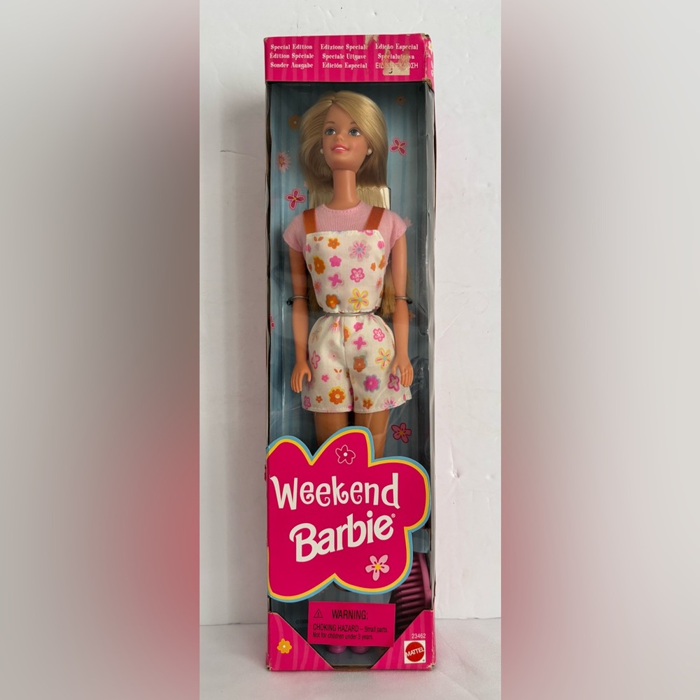 1998 Mattel Weekend Barbie – Floral Romper (Unopened)